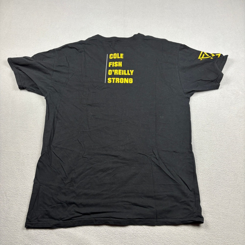 WWE Authentic Undisputed Era Shock The System Black Graphic T-Shirt Mens Large - Picture 5 of 7